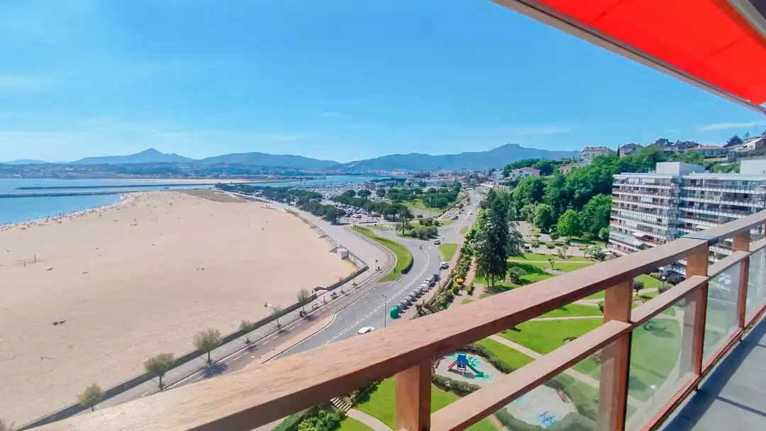 Exterior view of Flat for rent in Hondarribia  with Heating, Private garden and Terrace