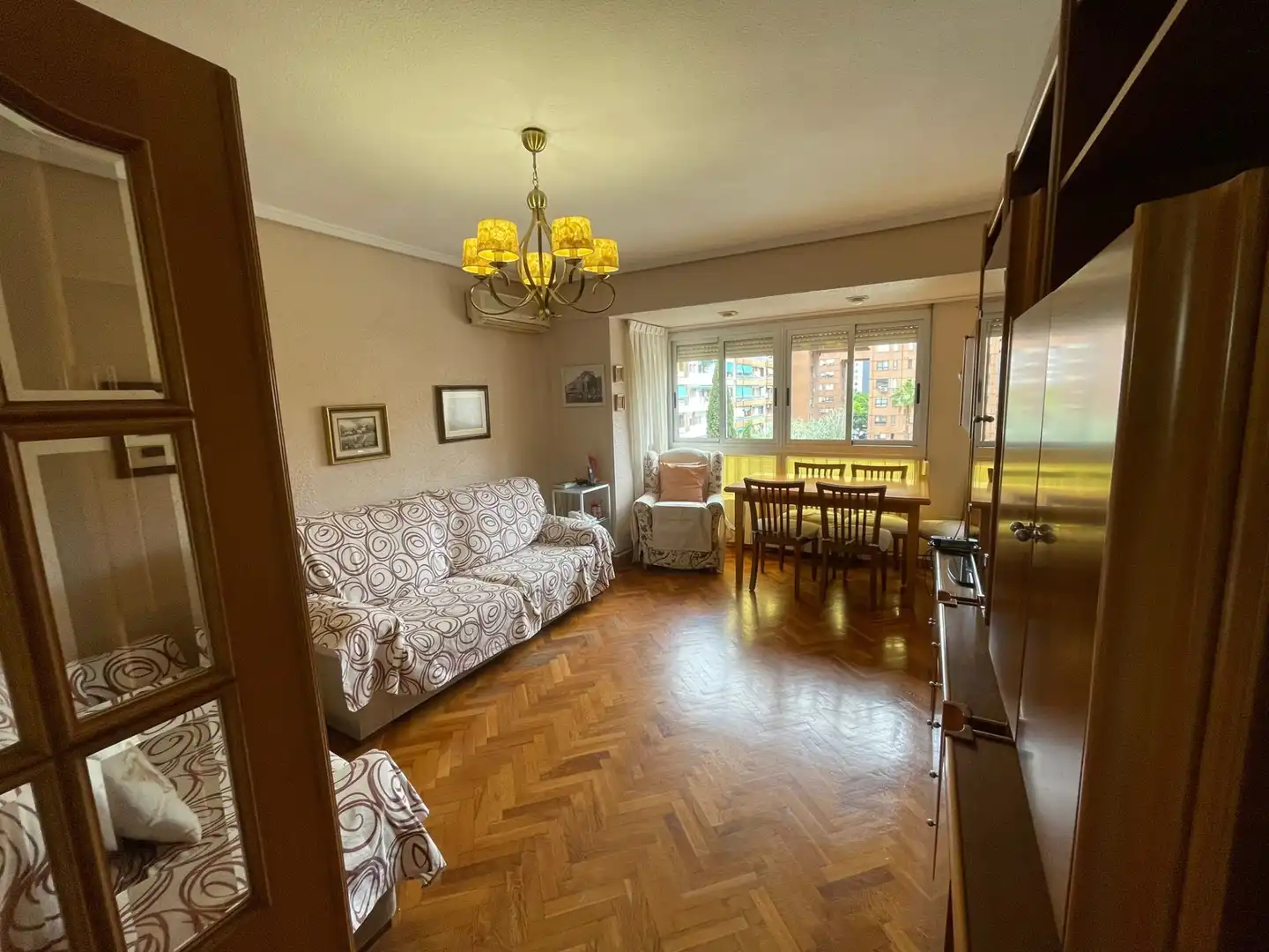 Sala d'estar de Pis en venda en Valencia amb Aire condicionat, Calefacció i Moblat