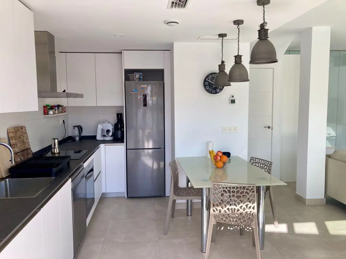 Kitchen of Detached homes for rent in Santa Pola  with Air Conditioner, Heating and Private garden