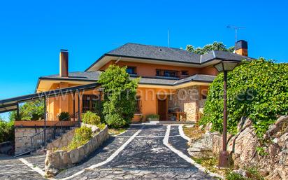 Exterior view of House or chalet for sale in Torrelodones  with Air Conditioner, Terrace and Swimming Pool