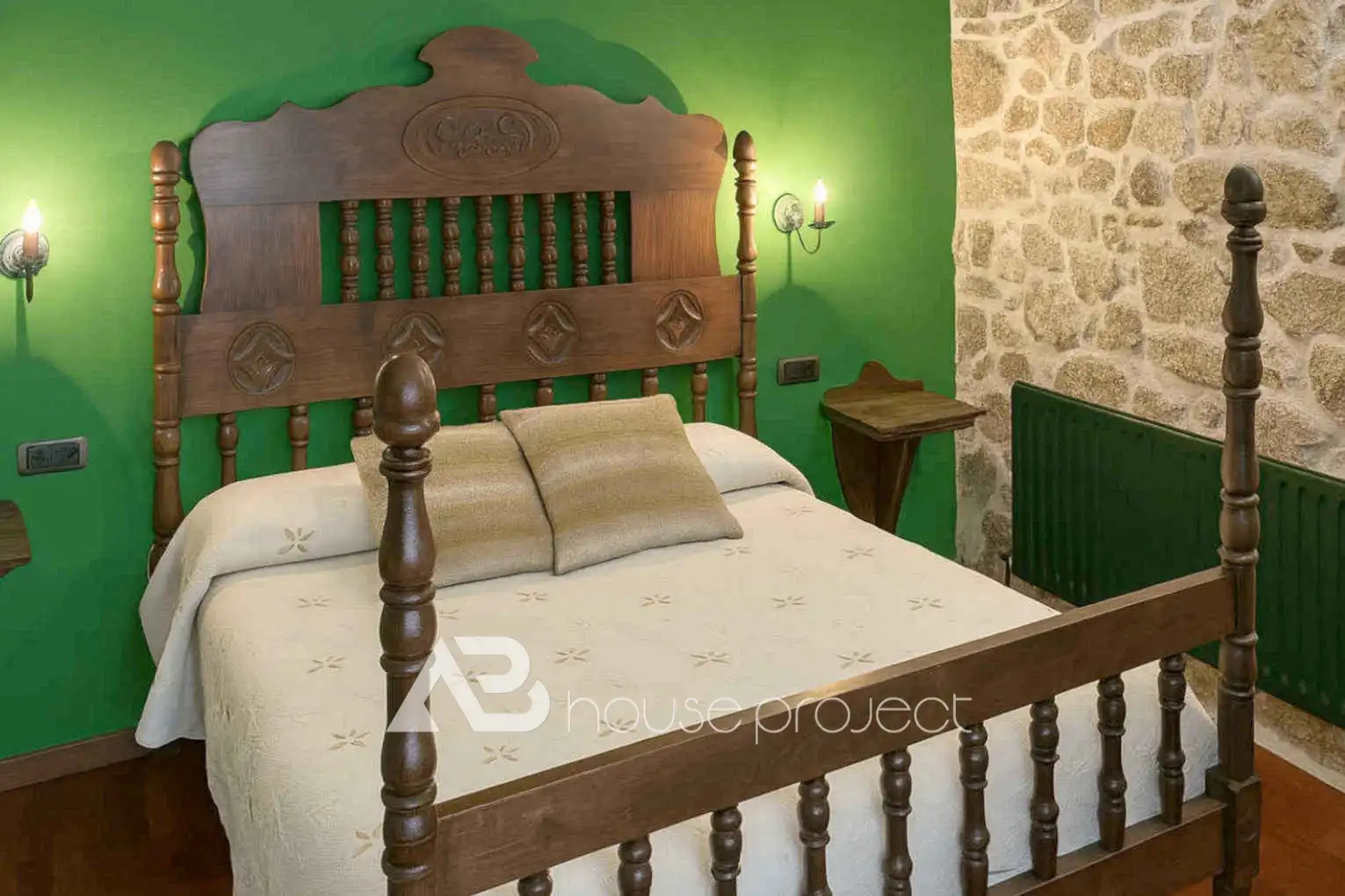 Habitación de Casa o chalet en venta en Monterroso con Aire acondicionado, Jardín privado y Terraza