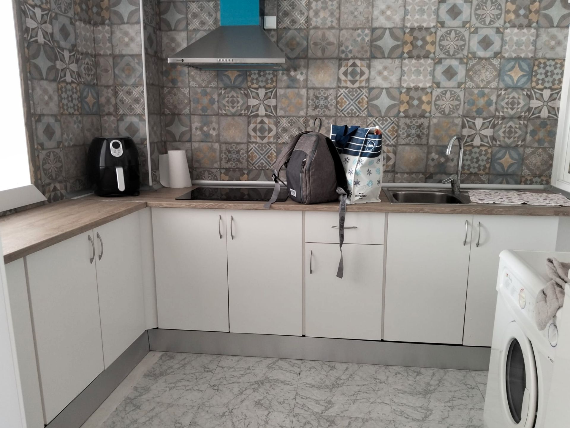 Kitchen of Flat for sale in Sant Carles de la Ràpita  with Heating, Terrace and Furnished