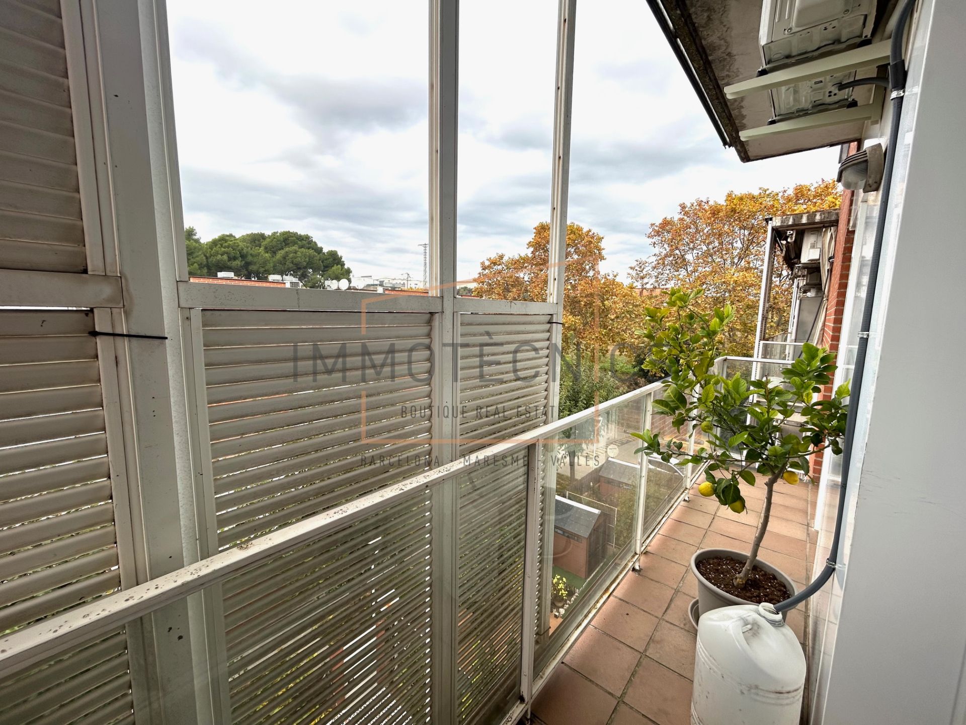 Balcony of Flat for sale in Parets del Vallès  with Air Conditioner, Heating and Oven