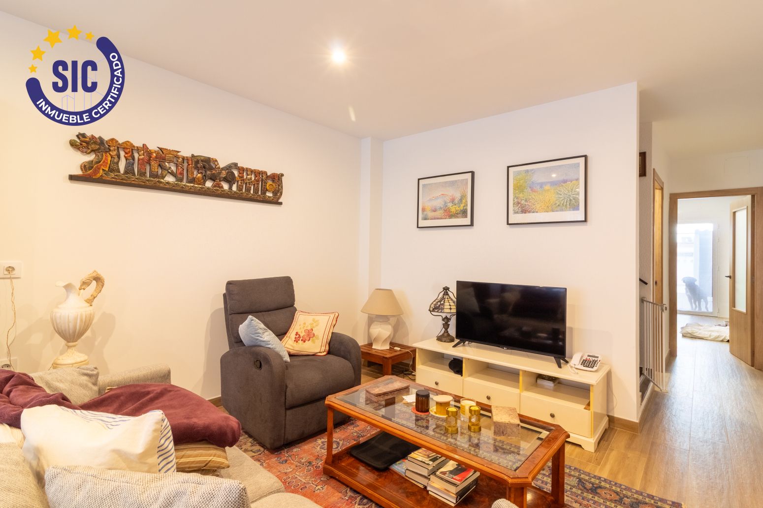 Living room of House or chalet for sale in Almenara  with Terrace and Balcony