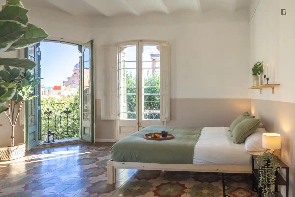 Habitación de Apartamento para compartir en  Palma de Mallorca con Amueblado, Horno y Lavadora