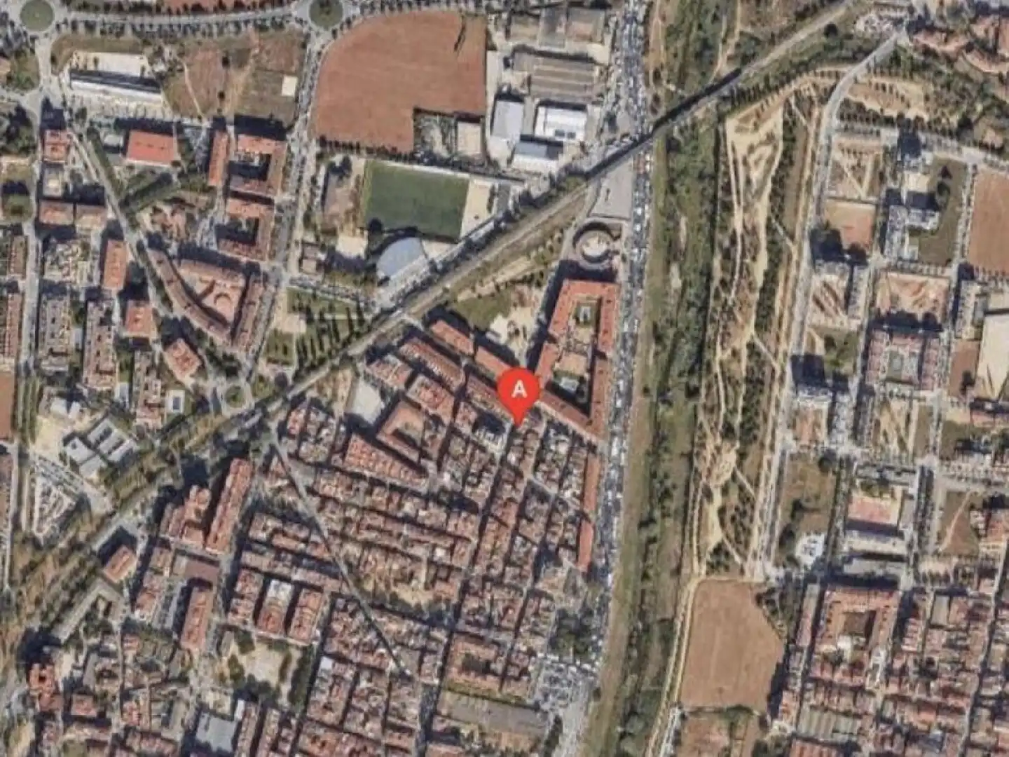 Vista exterior de Pis en venda en Canovelles