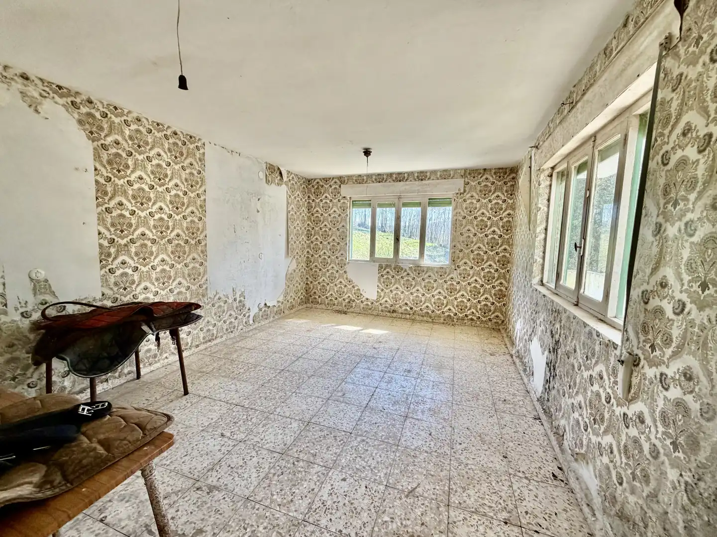 Sala d'estar de Casa o xalet en venda en Hazas de Cesto