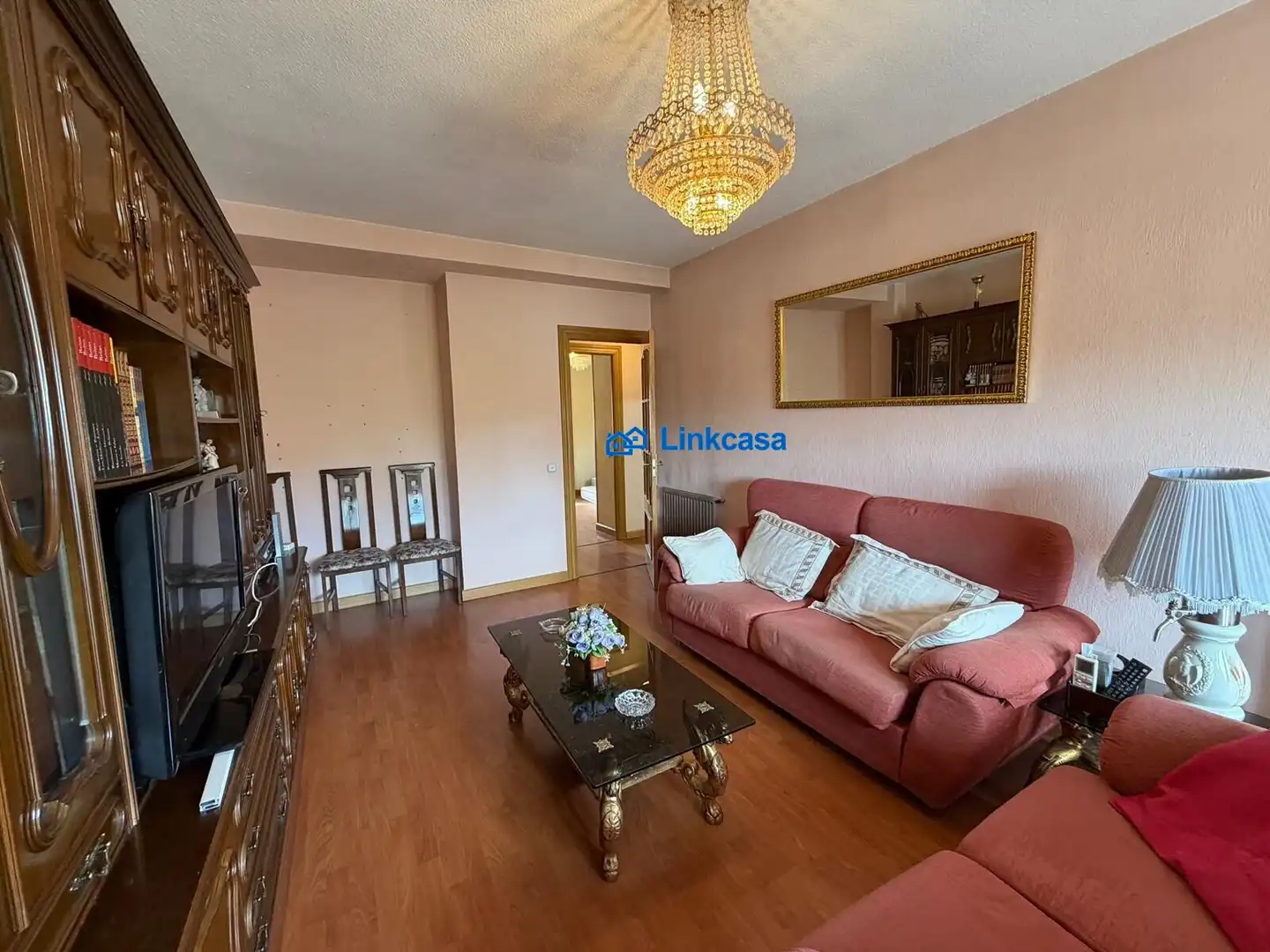 Living room of Flat for sale in Madrid  with Heating, Private garden and Terrace