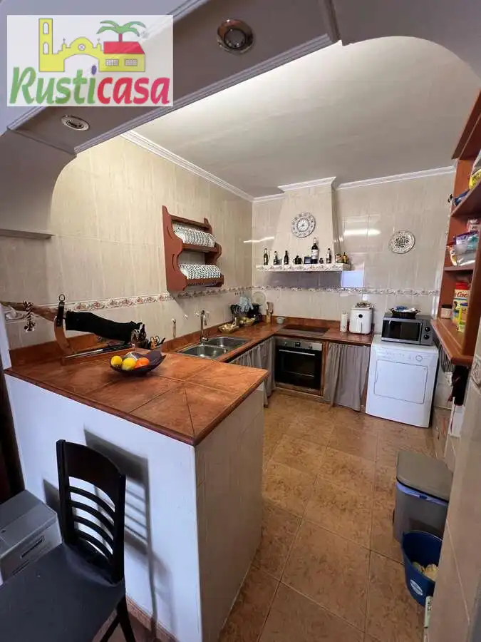 Cocina de Casa o chalet en venta en Espeluy con Aire acondicionado, Jardín privado y Terraza