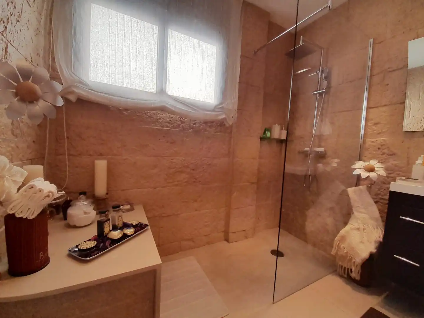 Bathroom of Detached homes for sale in Olot  with Heating, Terrace and Furnished