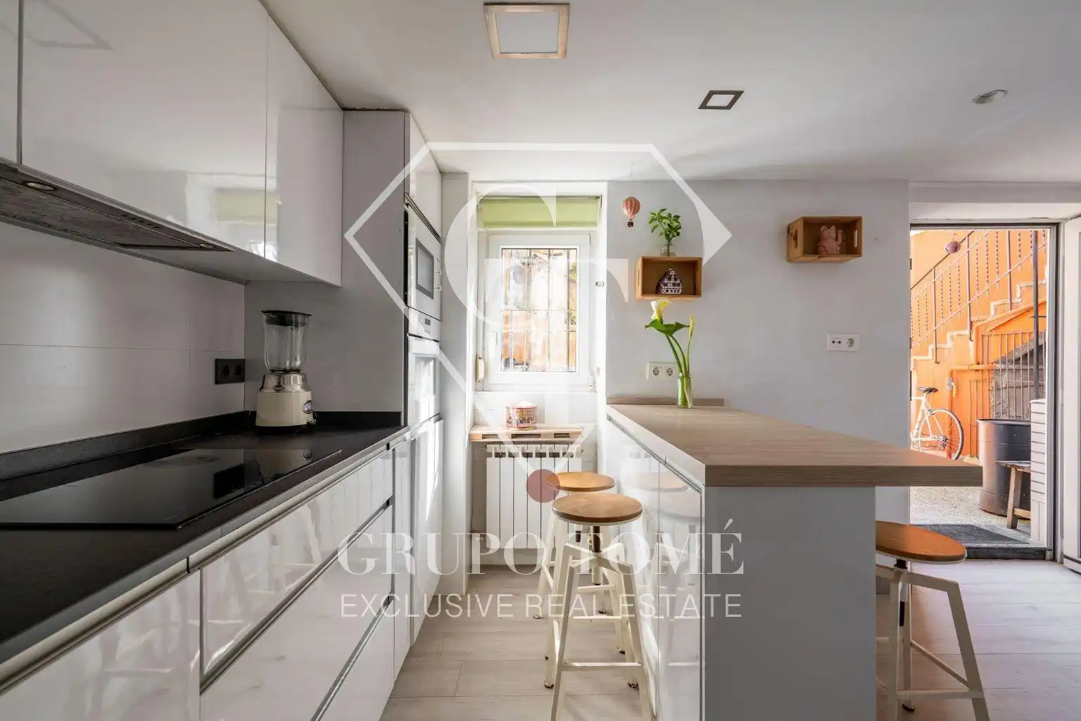 Cocina de Dúplex en venta en Donostia - San Sebastián  con Amueblado