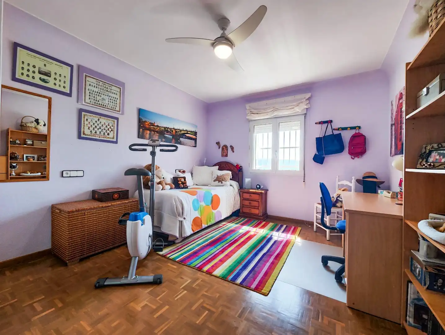 Habitación de Casa o chalet en venta en Puertollano con Aire acondicionado, Calefacción y Jardín privado
