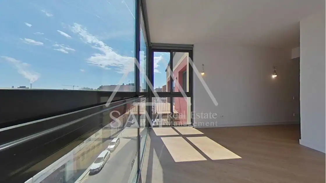 Bedroom of Flat for sale in Badalona  with Balcony
