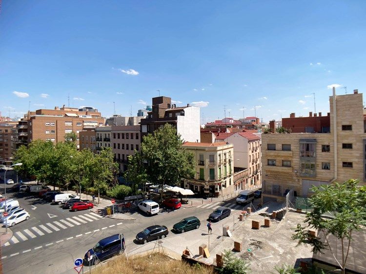 Vista exterior de Pis de lloguer en  Madrid Capital amb Calefacció, Parquet i Microones