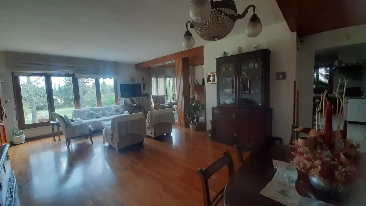 Sala de estar de Casa o chalet en venta en Cascante con Calefacción, Jardín privado y Parquet