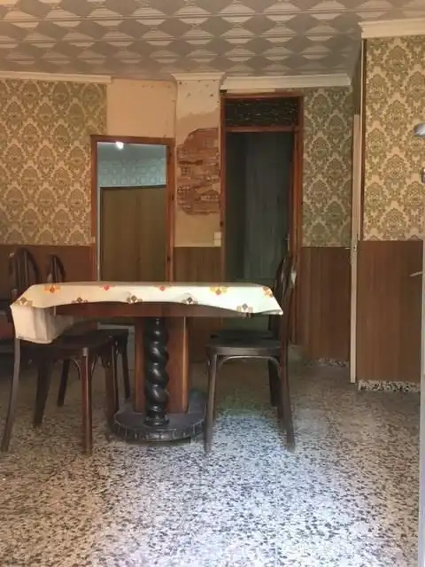 Menjador de Casa o xalet en venda en Caudiel amb Moblat i Balcó