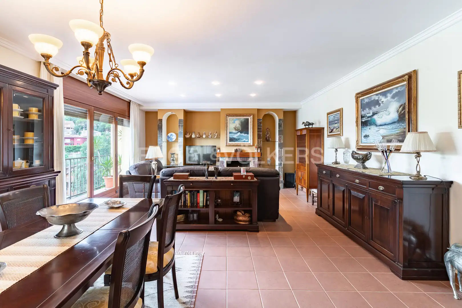 Dining room of Houses for sale in Tordera  with Air Conditioner, Heating and Private garden