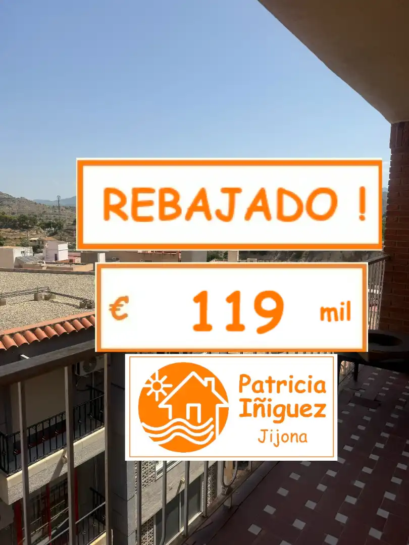 Vista exterior de Piso en venta en Jijona / Xixona con Amueblado y Balcón