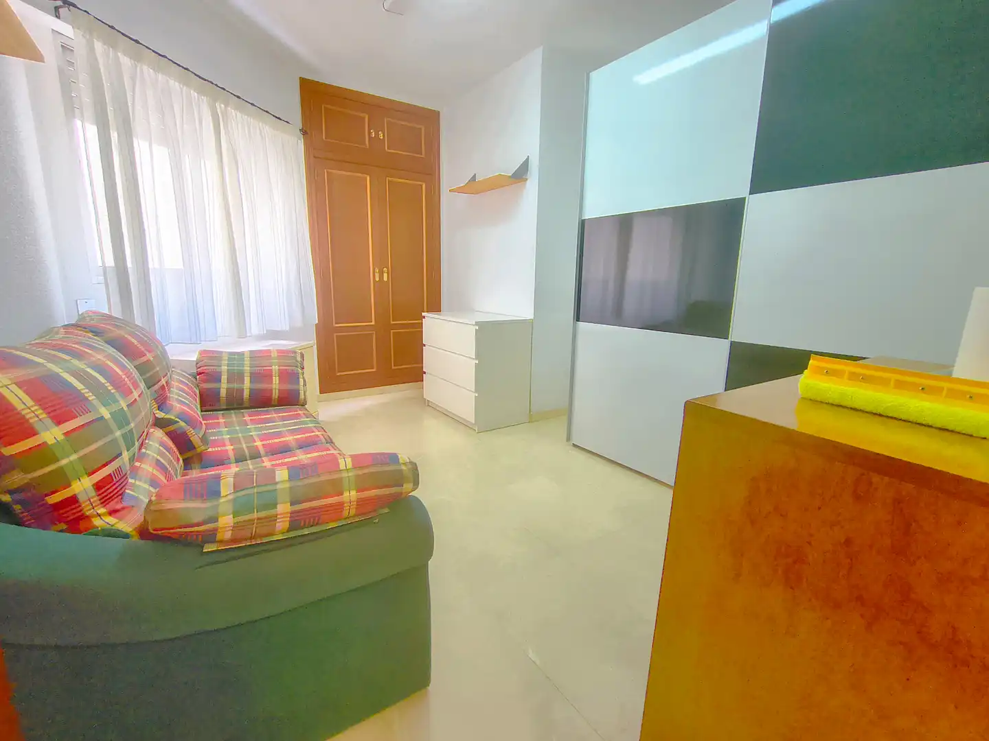 Bedroom of Flat for rent in Alicante / Alacant  with Air Conditioner, Terrace and Furnished
