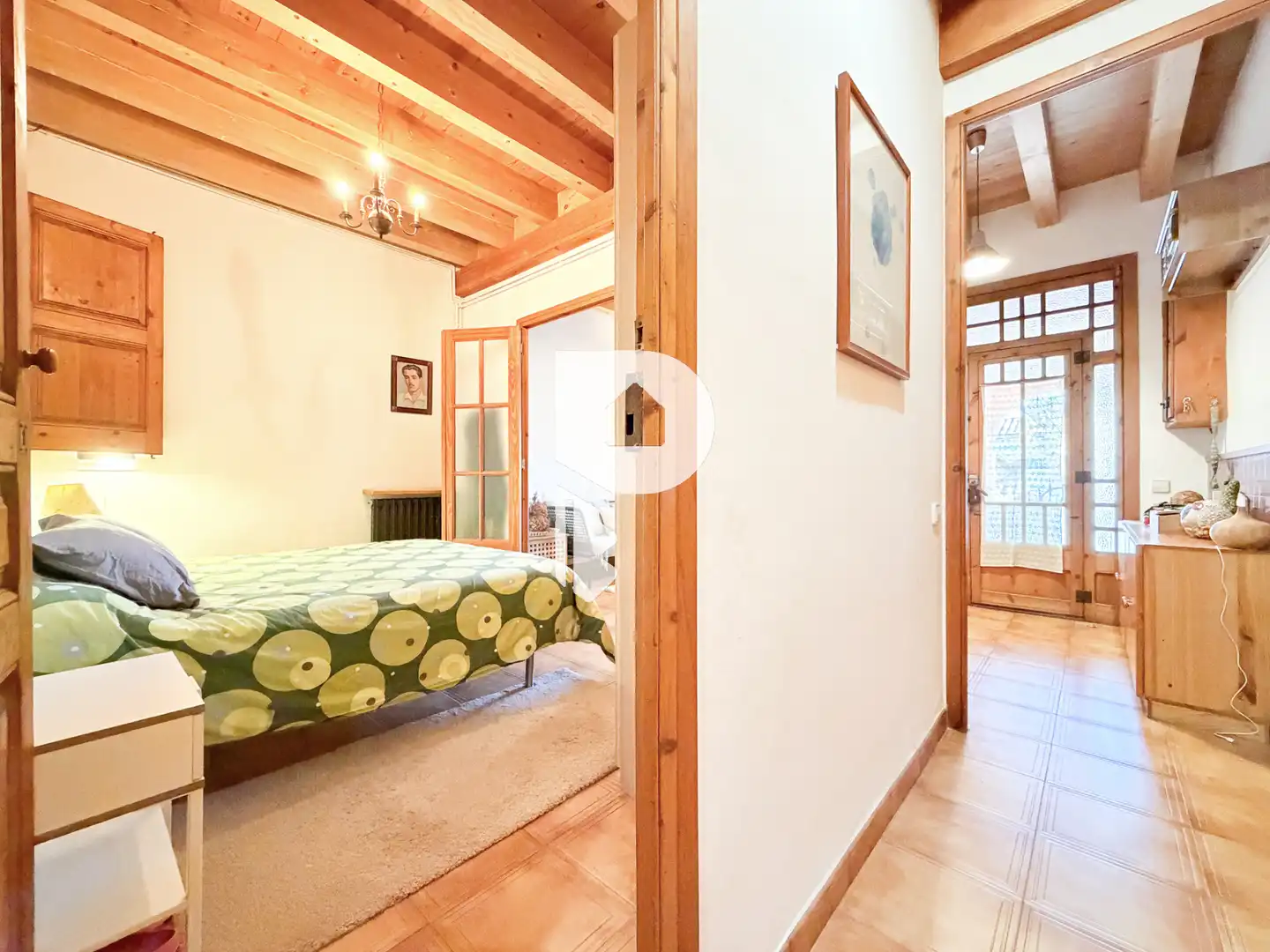 Habitación de Casa adosada en venta en Sant Vicenç Dels Horts con Aire acondicionado, Calefacción y Jardín privado
