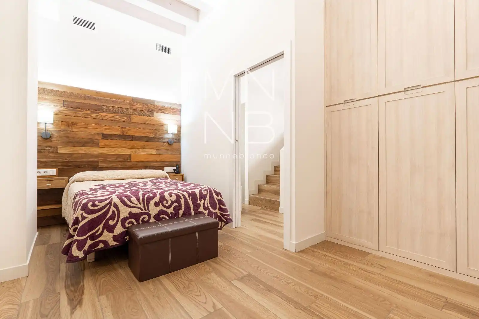 Bedroom of Detached homes for sale in Mataró  with Air Conditioner, Heating and Furnished