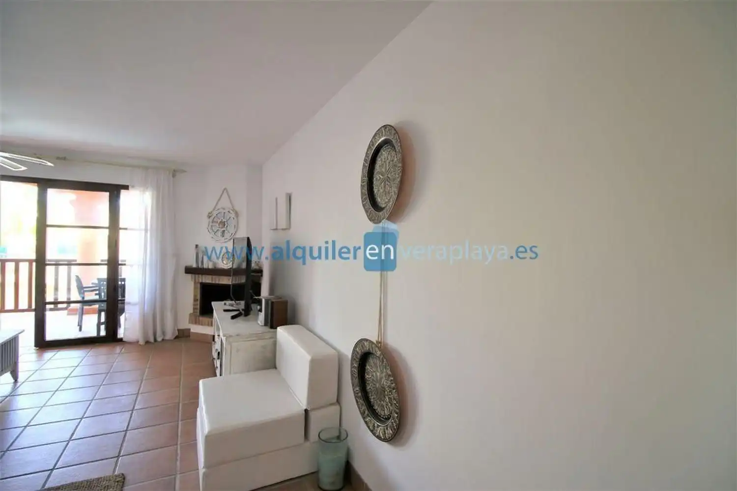 Sala d'estar de Àtic en venda en Cuevas del Almanzora amb Aire condicionat, Terrassa i Piscina