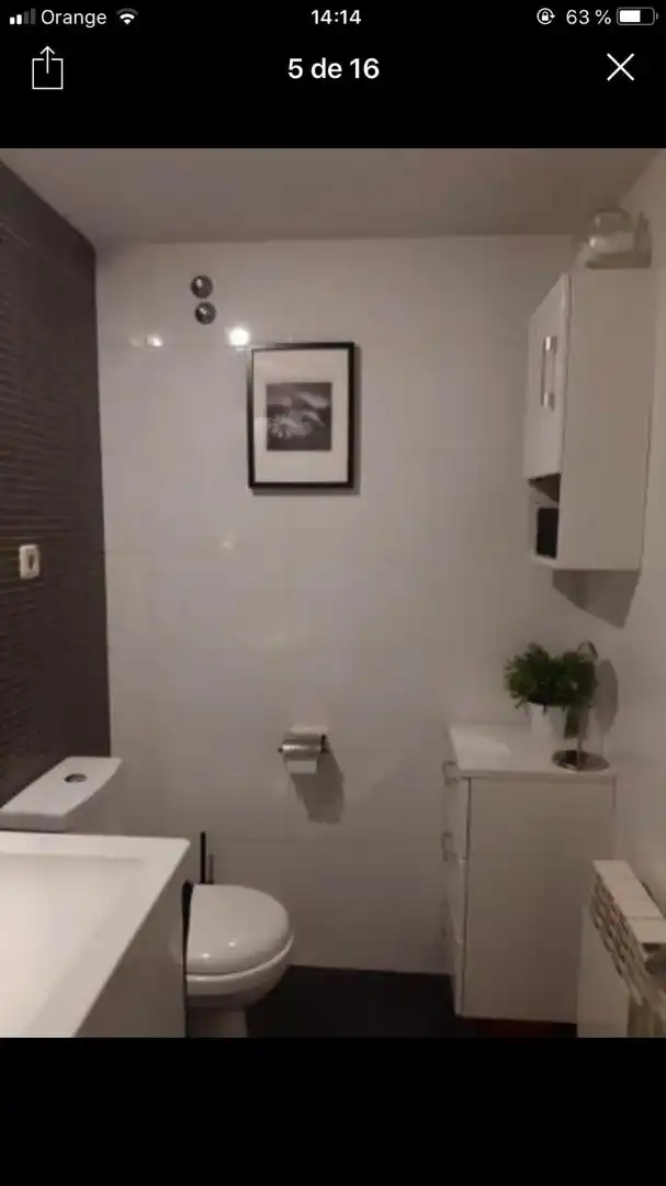 Bathroom of Flat for sale in Alpedrete  with Heating, Parquet flooring and Oven