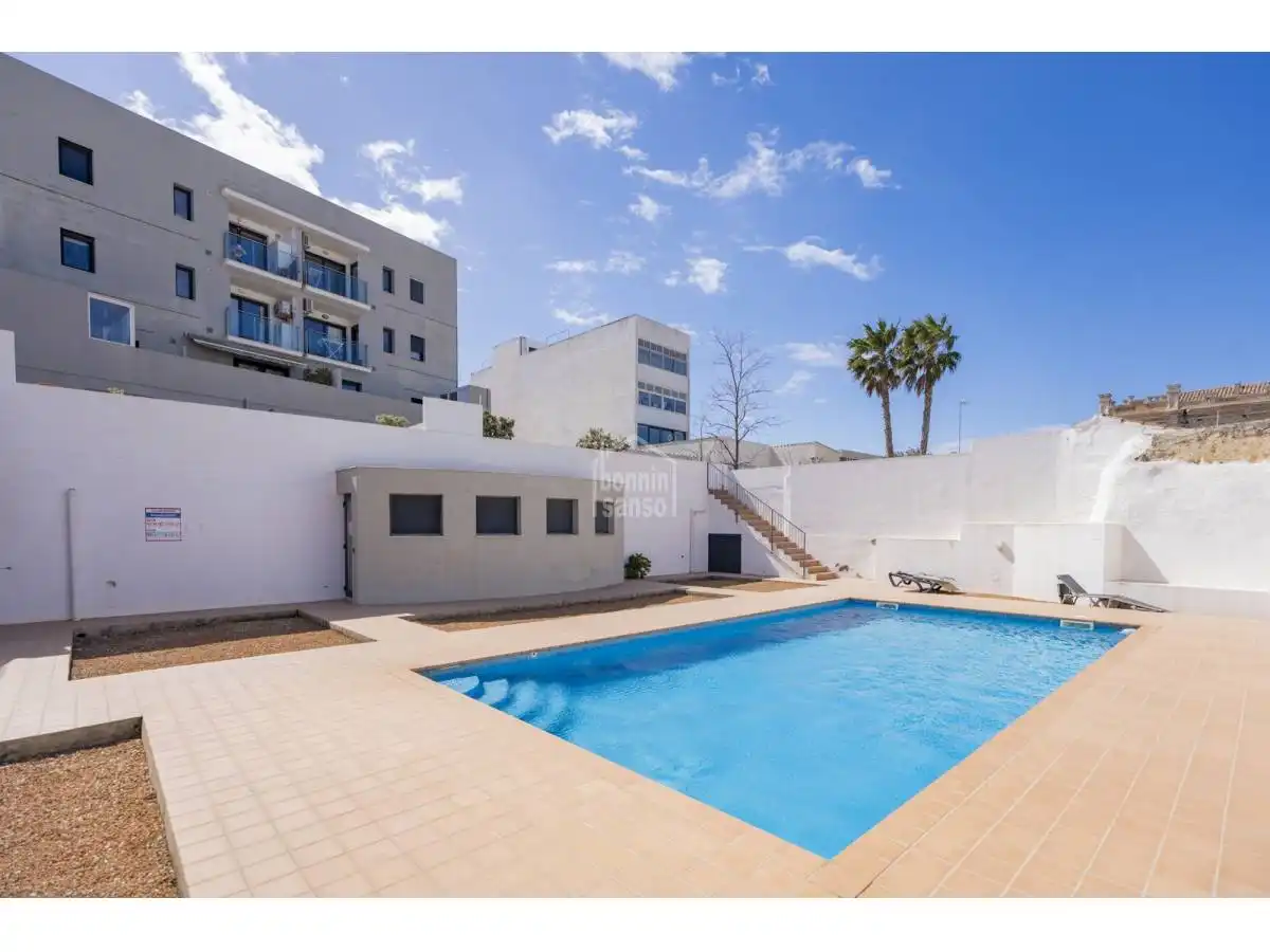 Piscina de Apartamento en venta en Maó - Mahón con Calefacción, Terraza y Piscina