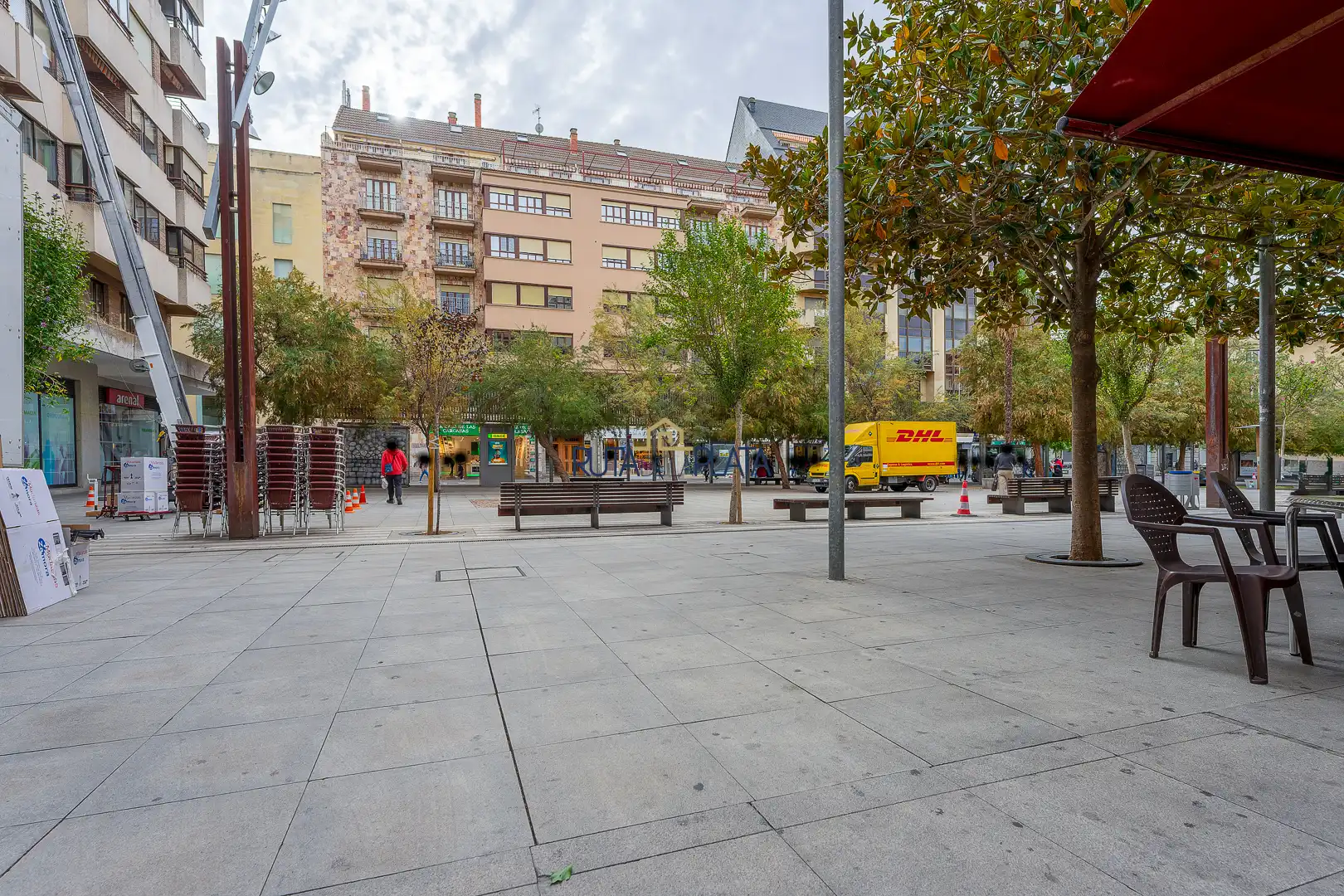 Exterior view of Commercial properties for rent in Zamora Capital   with Air Conditioner and Heating