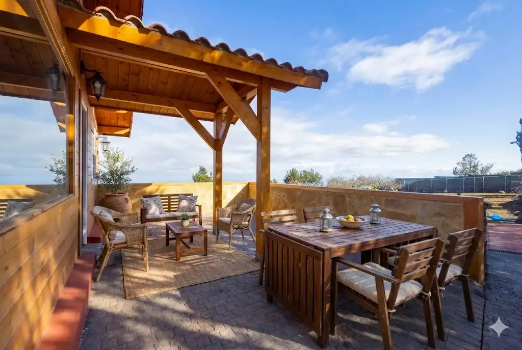 Terrassa de Finca rústica en venda en El Tanque amb Calefacció, Jardí privat i Terrassa