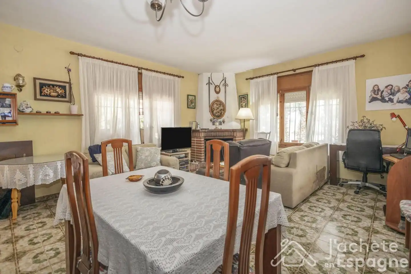 Dining room of Houses for sale in San Vicente del Raspeig / Sant Vicent del Raspeig  with Private garden, Terrace and Swimming Pool