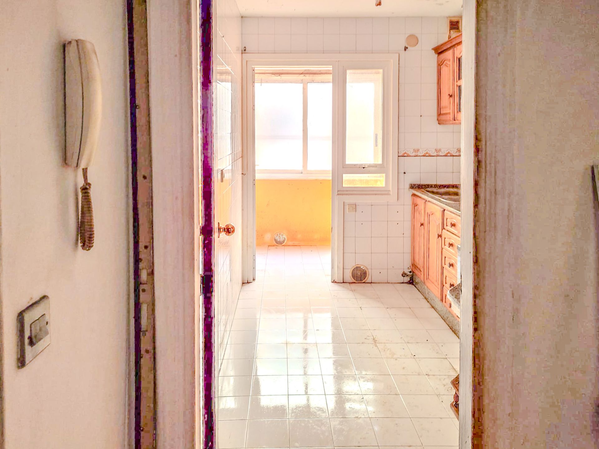 Kitchen of Flat for sale in Narón  with Heating, Parquet flooring and Storage room