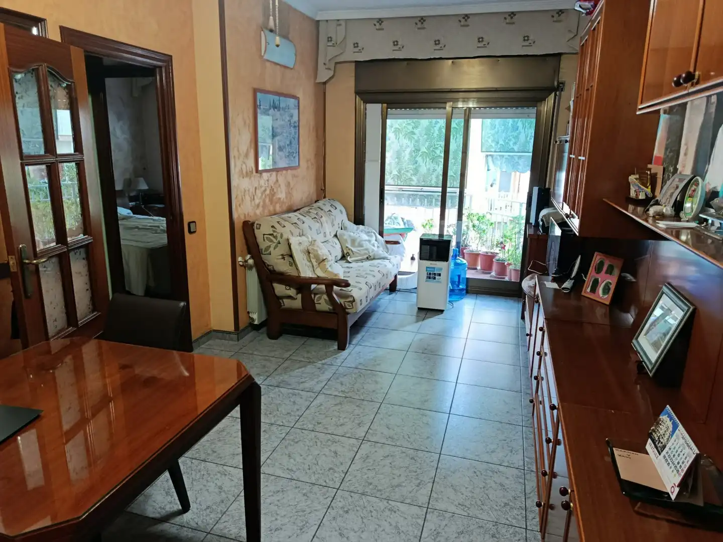 Sala de estar de Piso en venta en Badalona con Calefacción y Balcón