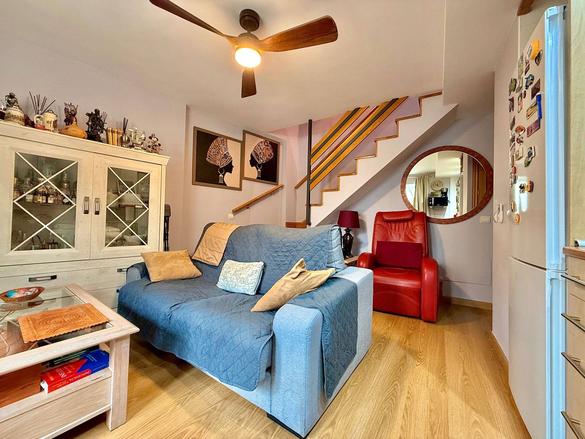 Living room of Duplex for sale in Alpedrete  with Air Conditioner, Heating and Storage room