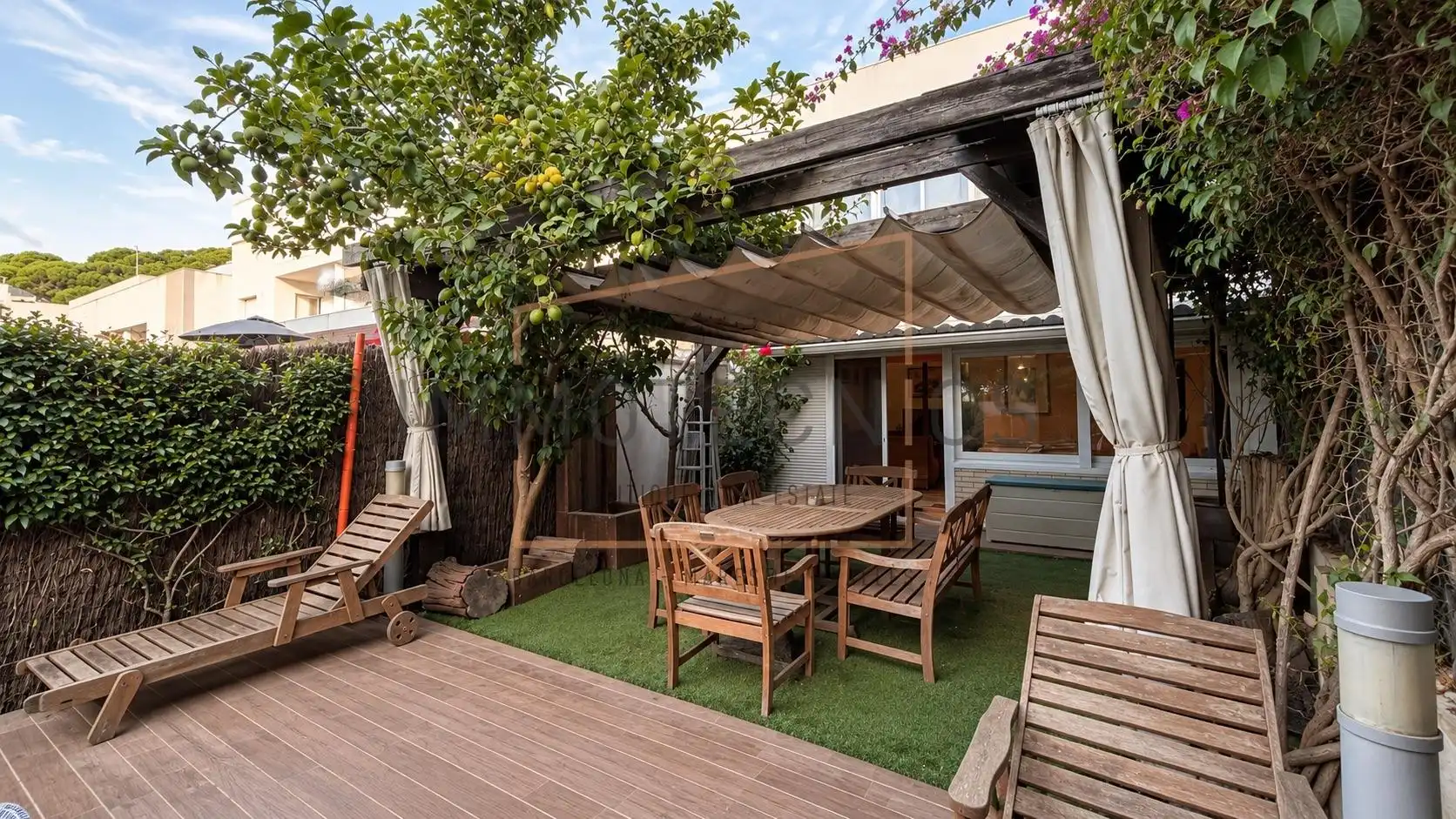 Terraza de Casa adosada en venta en Canet de Mar, Barcelona
