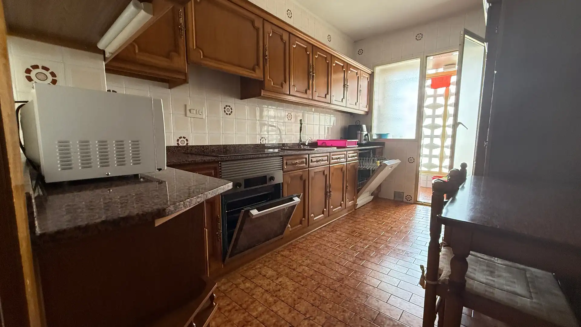 Cocina de Piso de alquiler en Albacete con Calefacción, Terraza y Amueblado