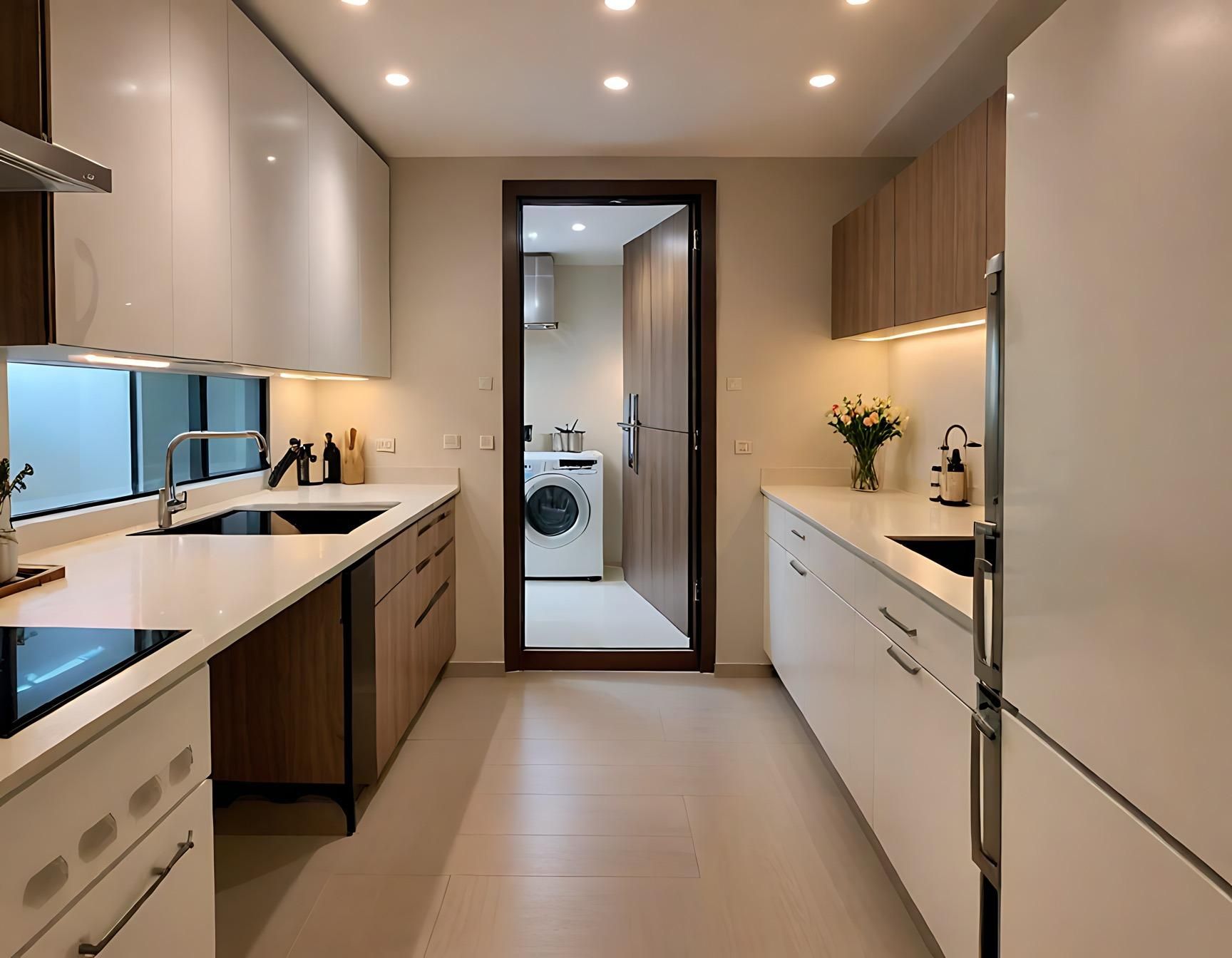 Kitchen of Apartment for sale in Benidorm  with Private garden, Terrace and Balcony