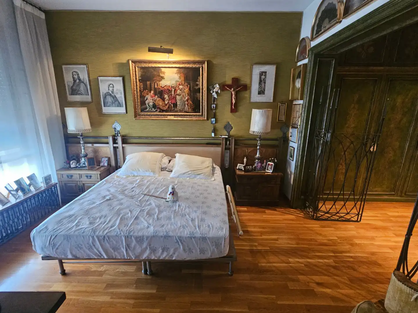 Bedroom of Flat for sale in Sabadell  with Heating, Parquet flooring and Terrace