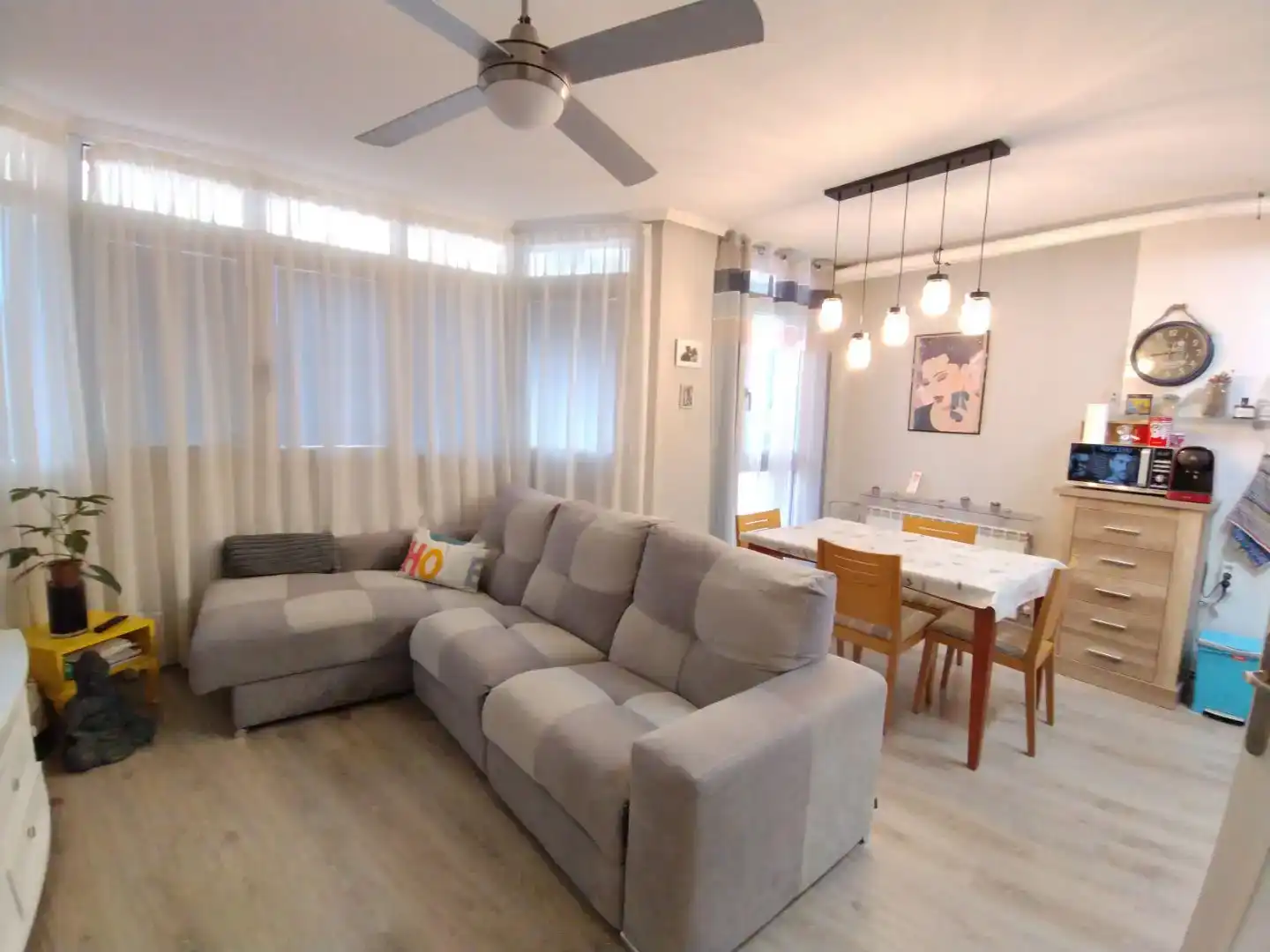 Wohnzimmer von Wohnung zur Miete in Cervera del Río Alhama mit Klimaanlage