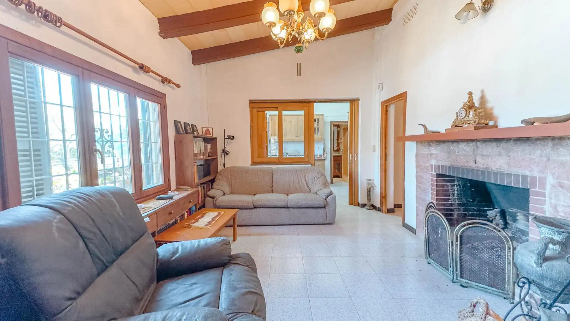 Living room of Country homes for sale in Puigpunyent  with Heating, Private garden and Terrace