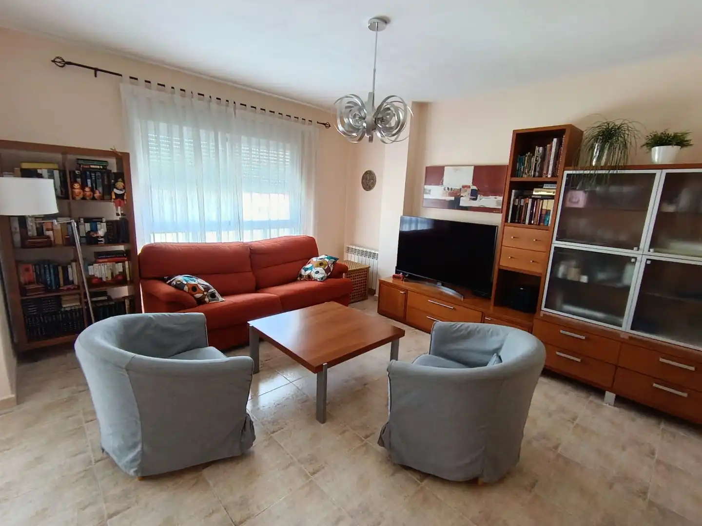 Living room of Flat for sale in Lorca  with Air Conditioner, Heating and Terrace