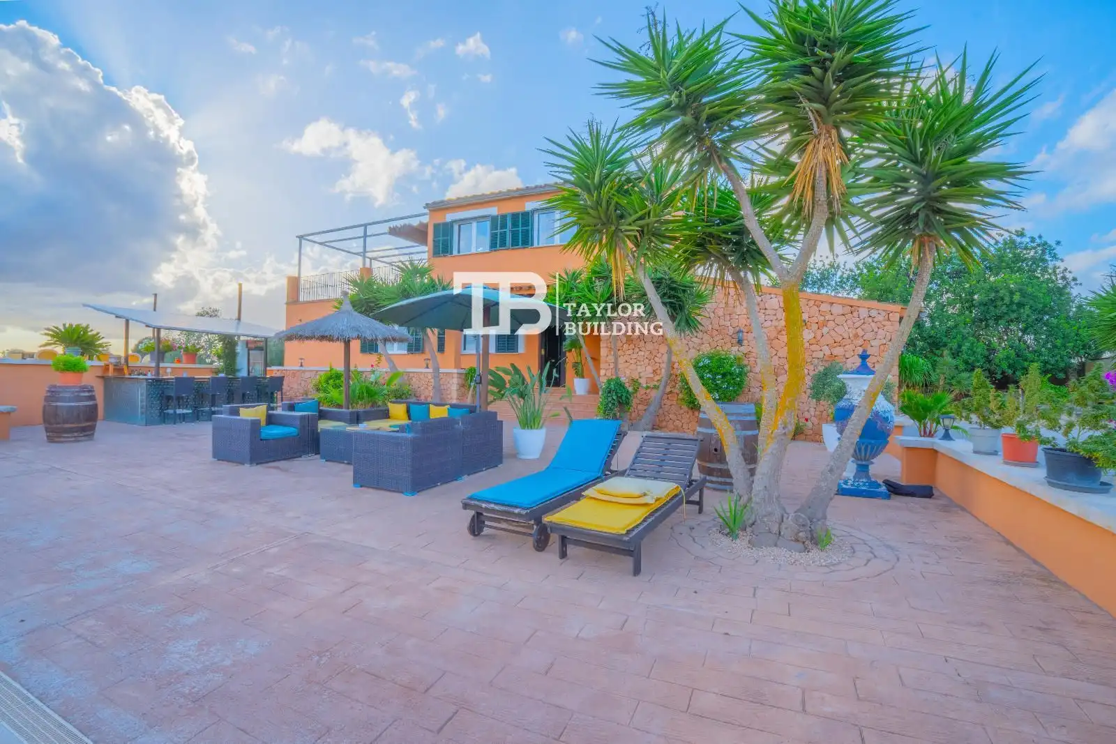 Terraza de Casa o chalet en venta en Campos con Aire acondicionado, Calefacción y Jardín privado