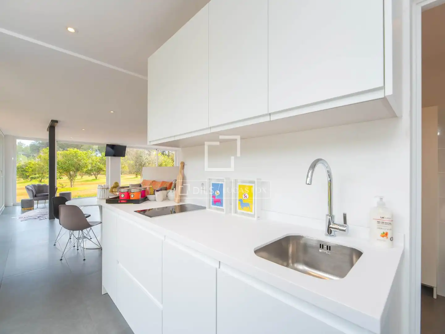 Kitchen of Houses for sale in Santa Eulària des Riu  with Air Conditioner, Heating and Terrace