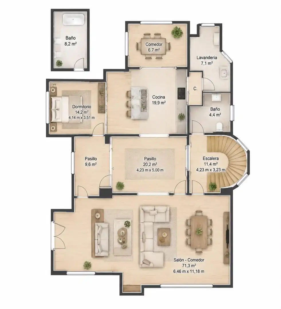 Casa o chalet en venta en Elche / Elx con Aire acondicionado, Calefacción y Jardín privado