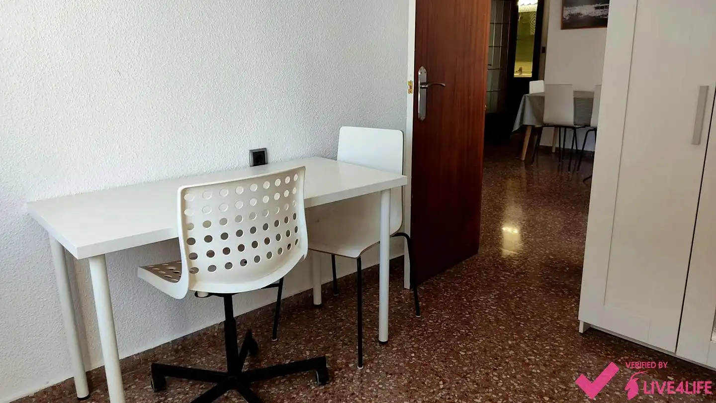 Comedor de Piso de alquiler en Valencia con Aire acondicionado y Amueblado