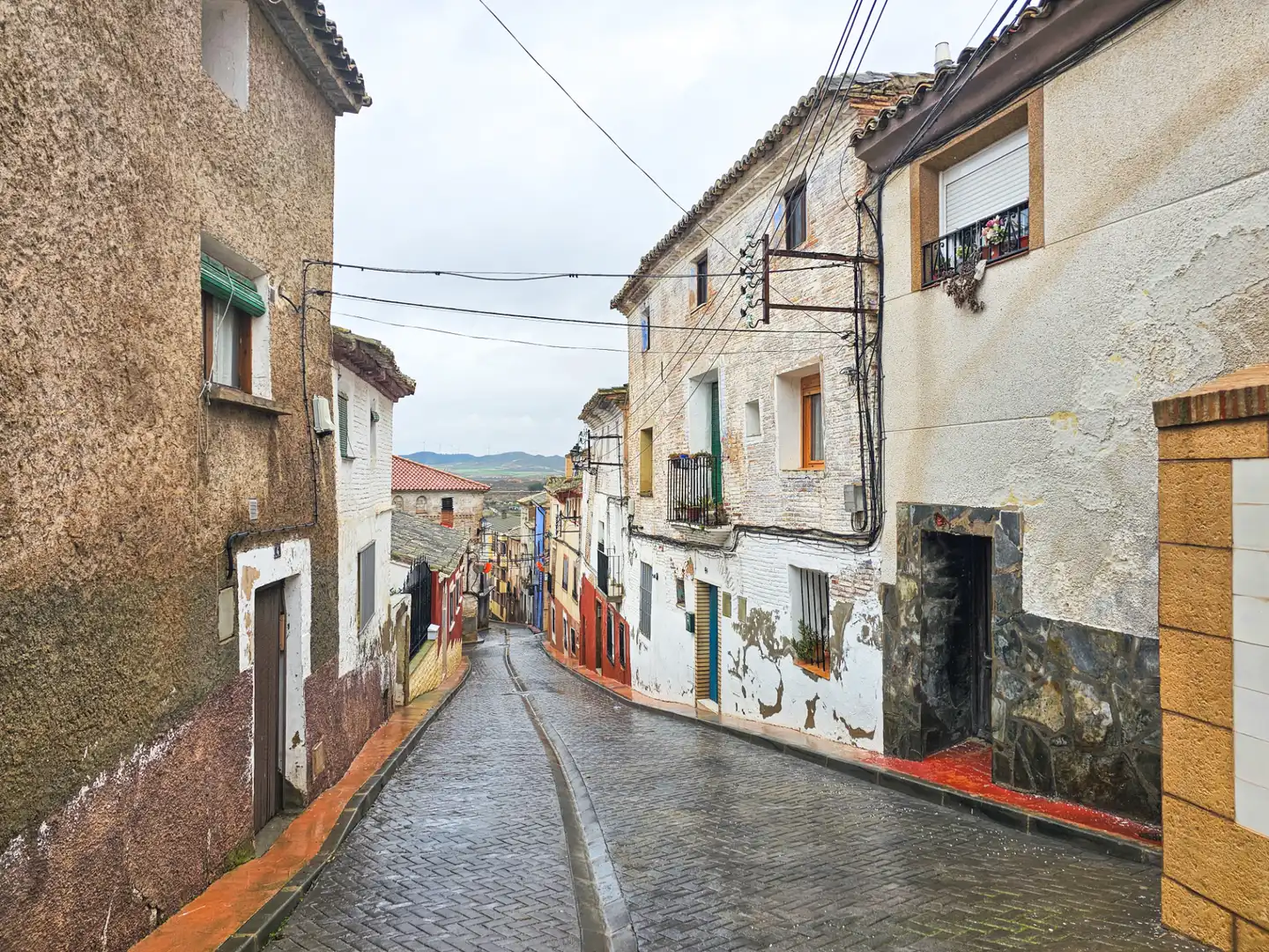 Vista exterior de Casa o chalet en venta en Magallón con Balcón
