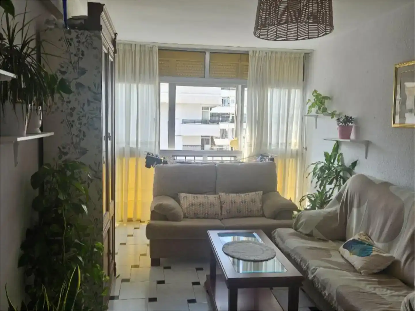 Living room of Flat for share in Málaga  with Furnished