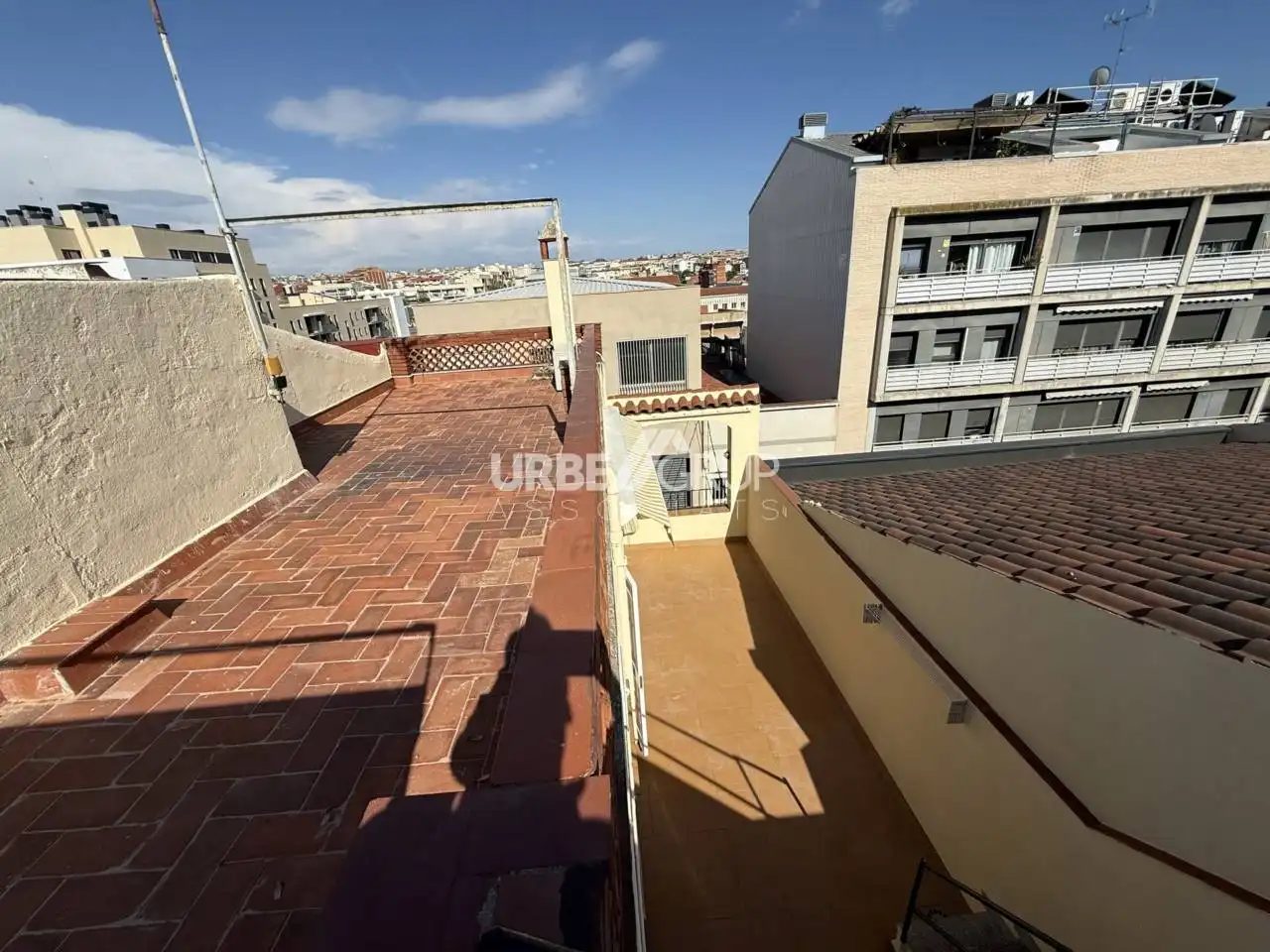 Balcony of Flat for rent in Terrassa  with Air Conditioner, Heating and Terrace
