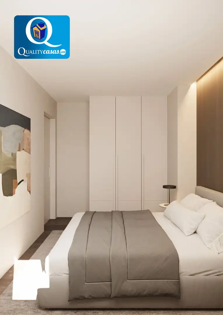 Dormitori de Apartament en venda en Alicante / Alacant amb Aire condicionat, Calefacció i Piscina comunitària