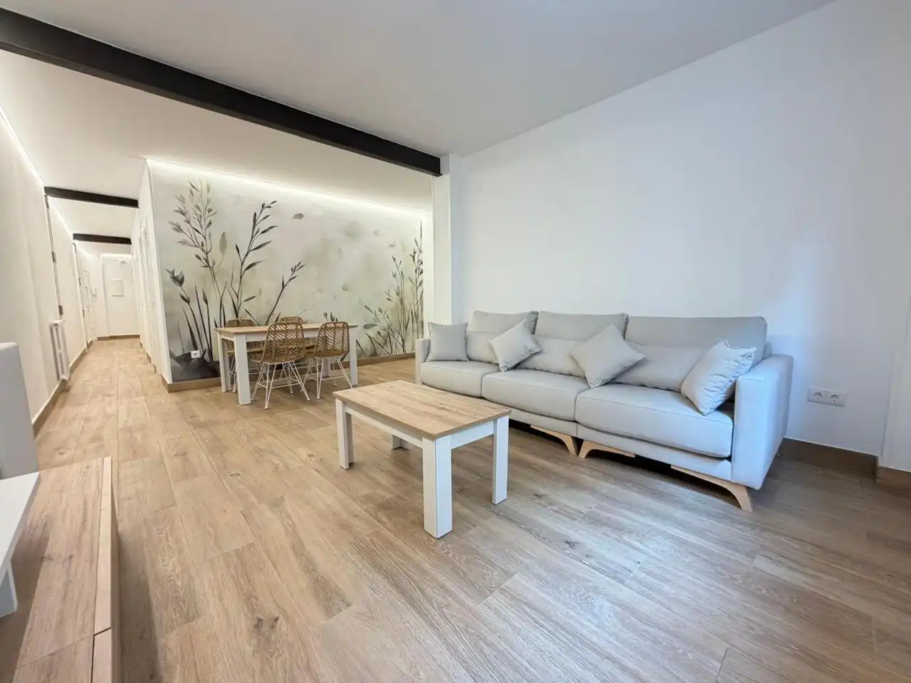 Sala de estar de Piso para compartir en Segovia con Calefacción, Terraza y Amueblado